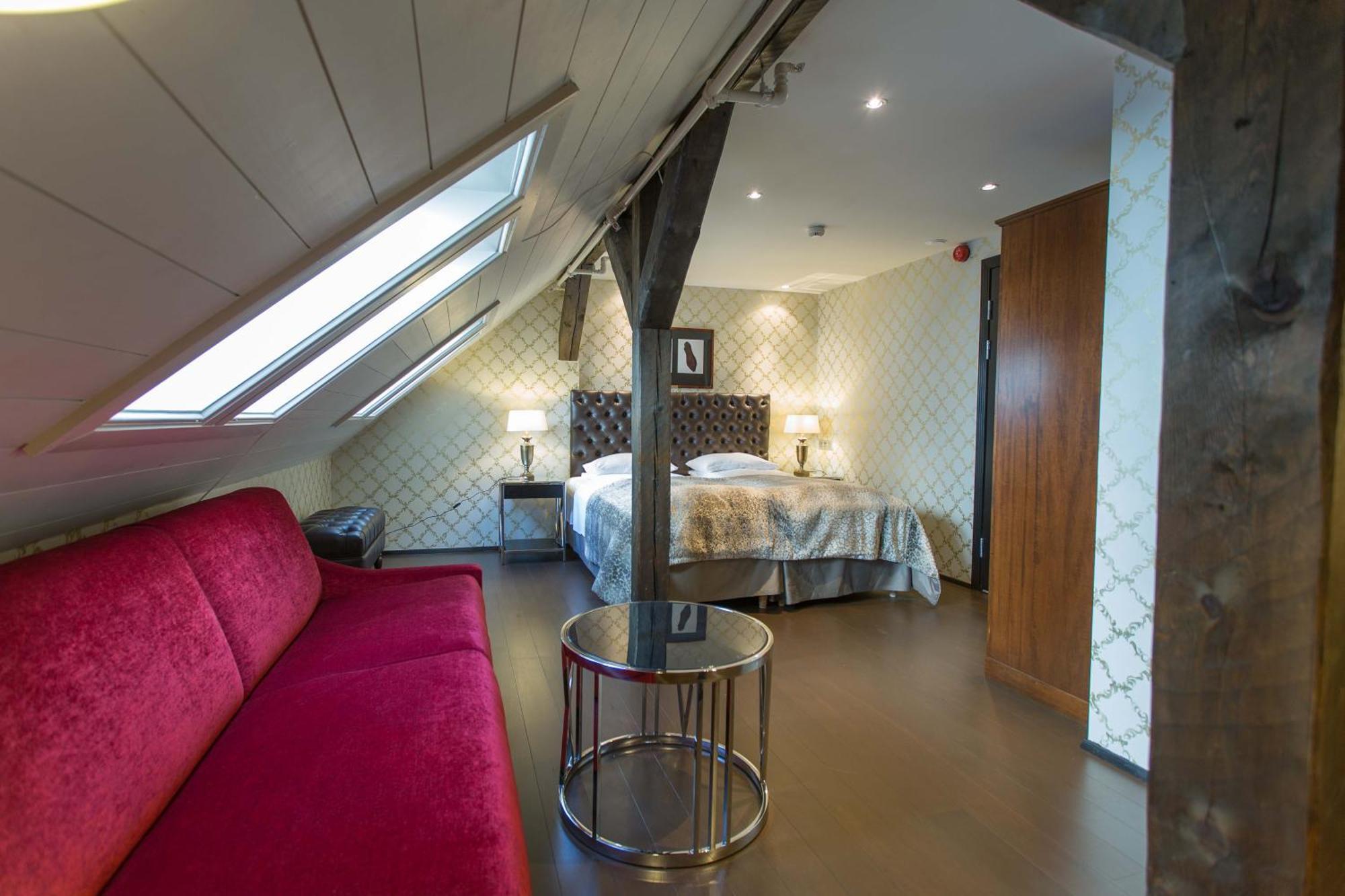 Deluxe room pitched roof