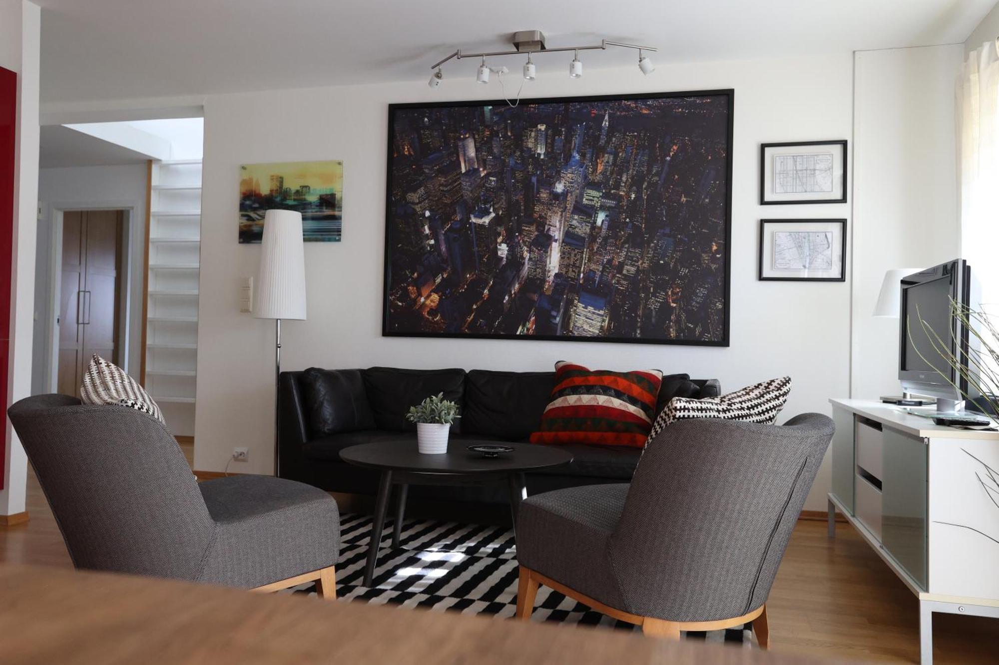 Three-Bedroom Apartment Sleeping Alcove