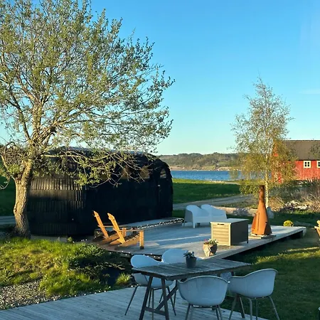 SAGA, unikt badehotell med 5 rom, sauna og badebrygge - Inderøy-2
